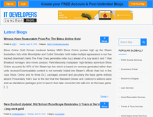 Tablet Screenshot of itdevelopersjunction.com